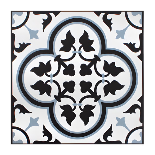 Vinyl floor tiles blue - vinyl,