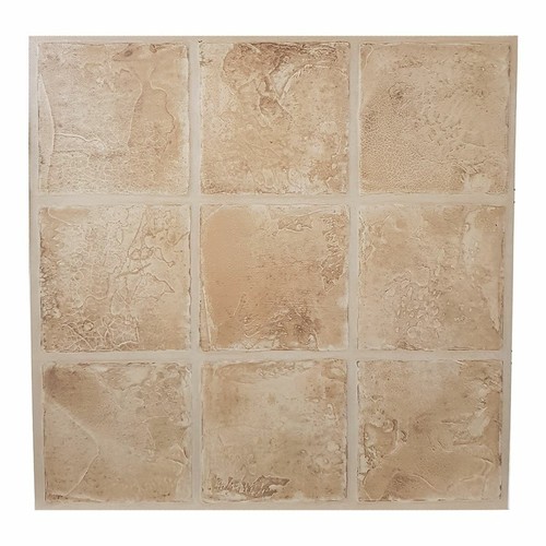 Vinyl floor tiles self