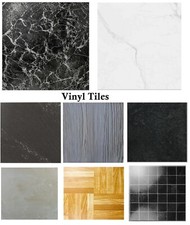 Vinyl floor tiles self